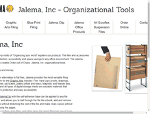 Tablet Screenshot of jalemafilingsystems.com